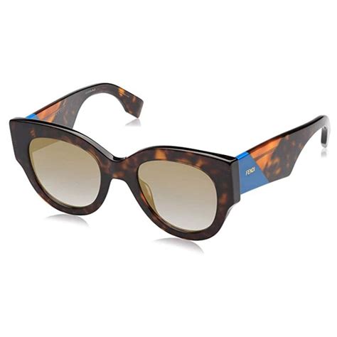 fendi ff 0264/s|Fendi Dark Havna Cat Eye Ladies Sunglasses FF .